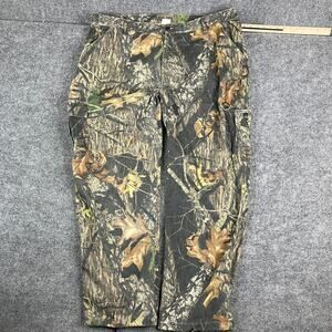 Jerzees Outdoors Camo Pants Mens Size 2XL Realtree 6-Pocket Cargo Hunting